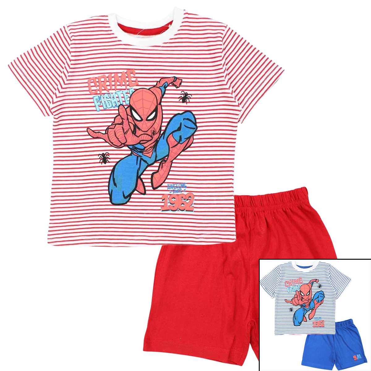 Spiderman Ropa de 2 piezas