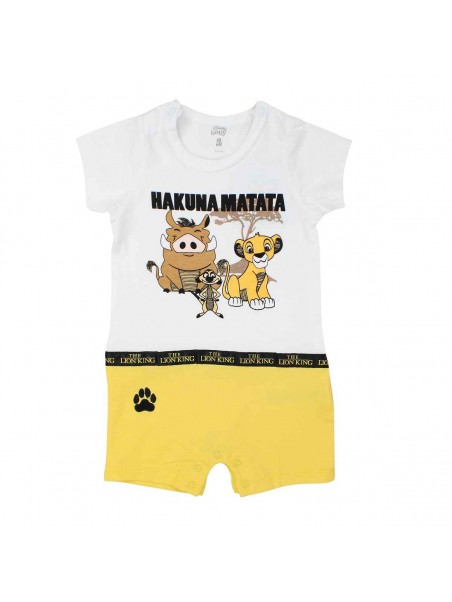 Combishort bébé Le roi Lion