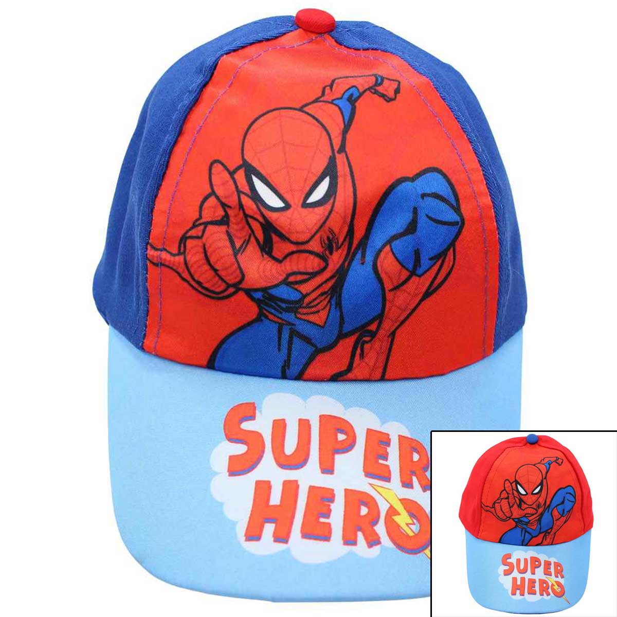 Spiderman Gorra con una visera