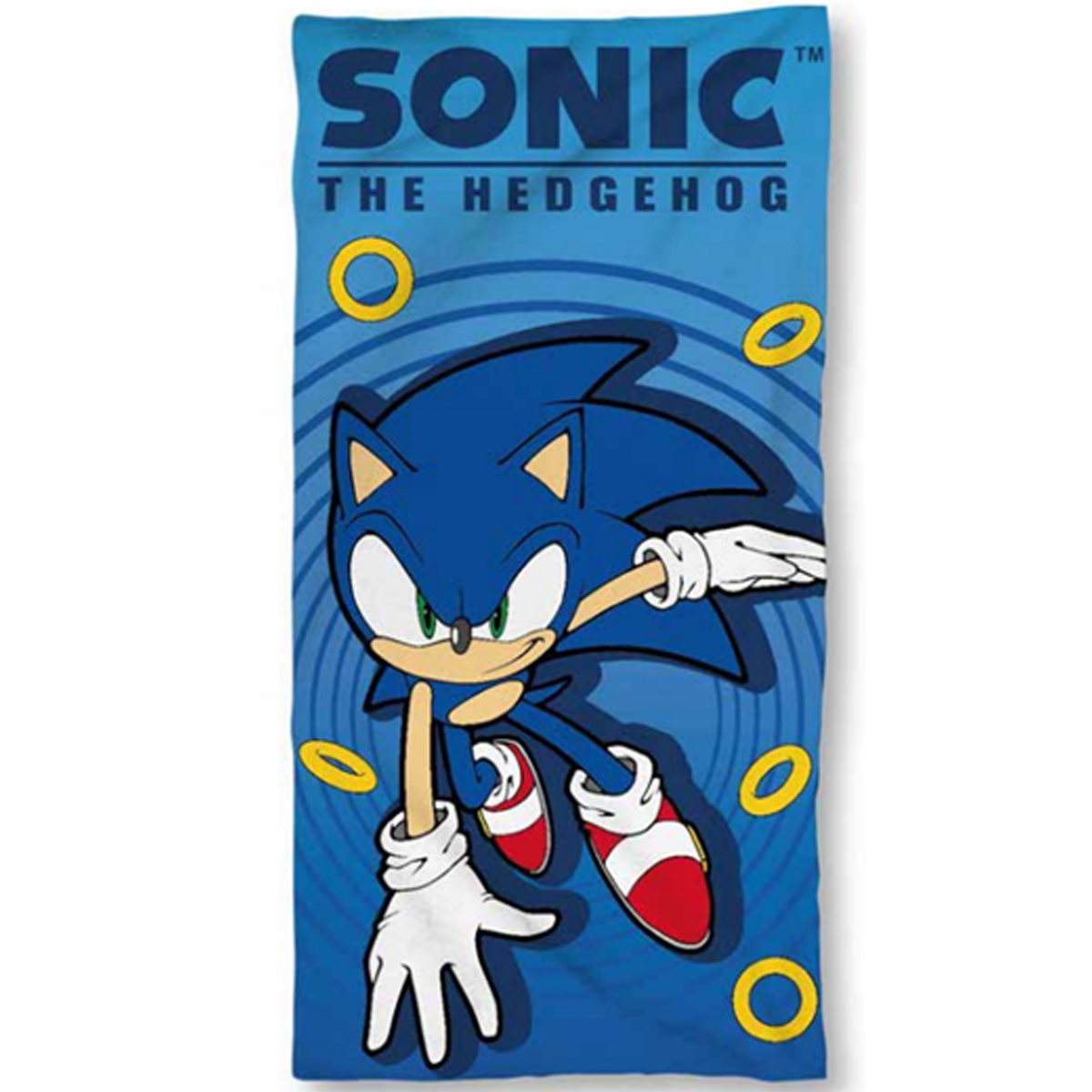 Serviette anniversaire: Sonic, the hedgehog REF/LSON95651