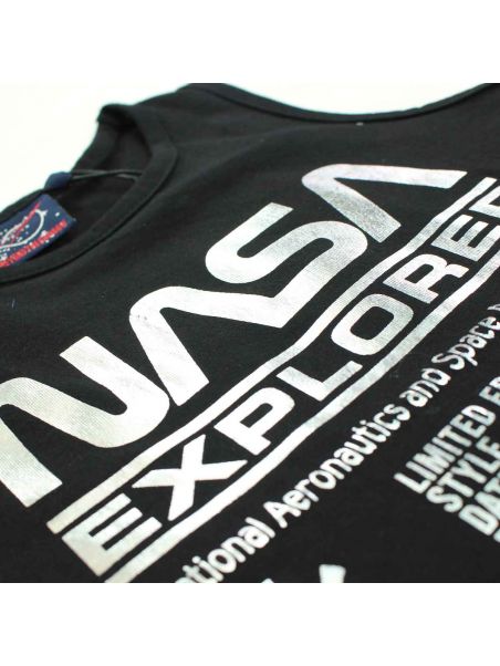 Nasa T-shirts with short sleeves