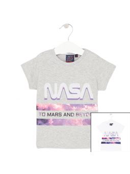 Nasa T-Shirts mit kurzen Ärmeln