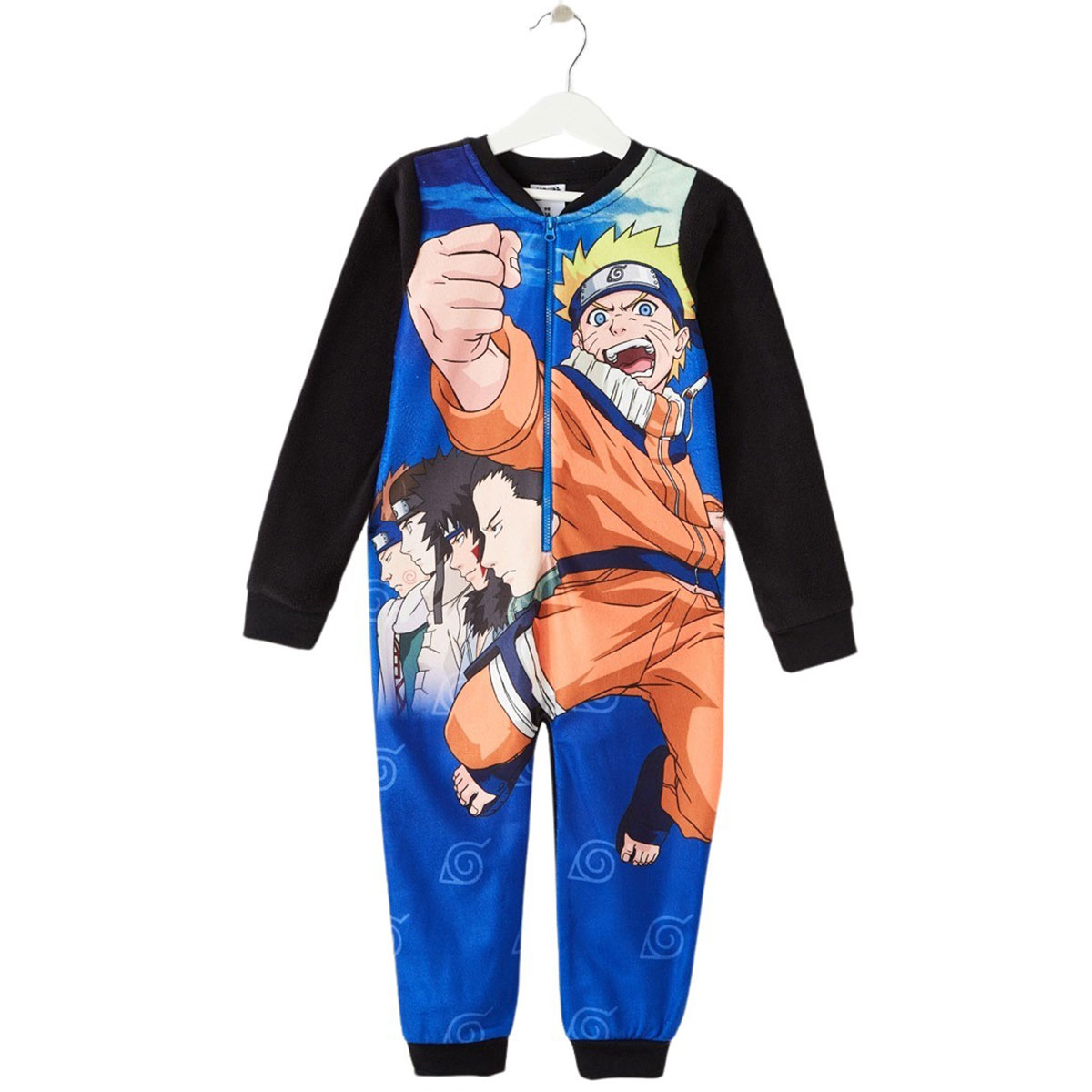 Surpyjama avec un motif Naruto en polaire corail pour enfants