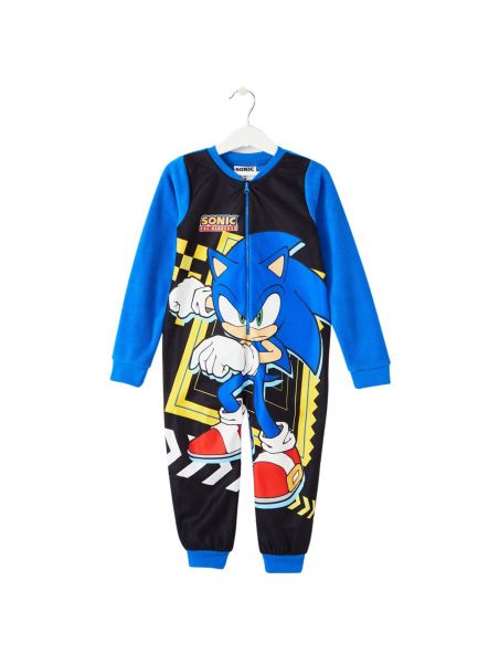 Mono de pijama de polar Sonic