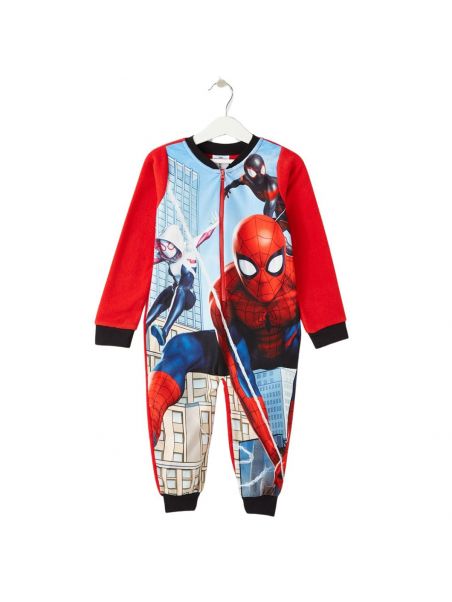 Spiderman Fleece-Pyjama-Overall