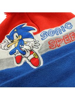 Gorro con pompón Sonic