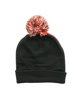 Gorro de Spiderman con pompón.