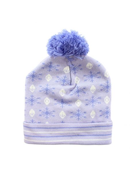 Bonnet avec pompon La Reine des Neiges