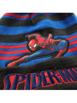 Bonnet avec pompon Spiderman