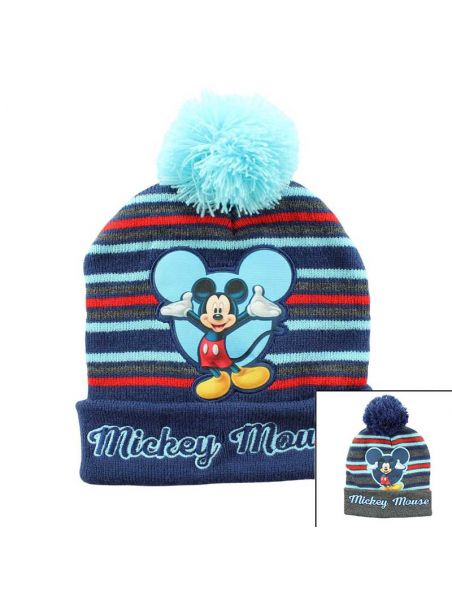 Hat with Mickey pompom