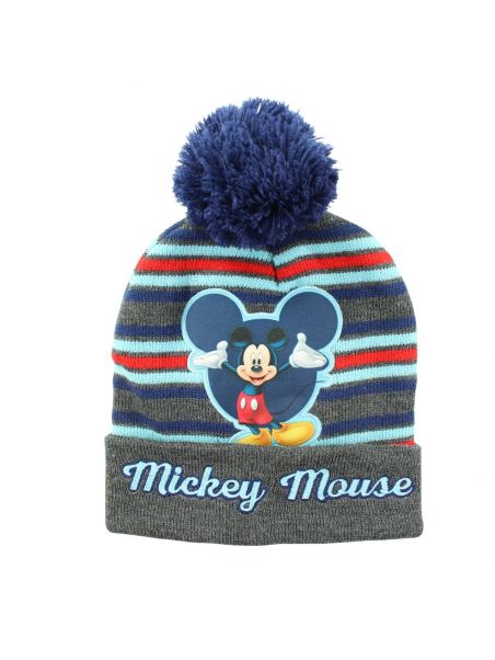 Bonnet avec pompon Mickey