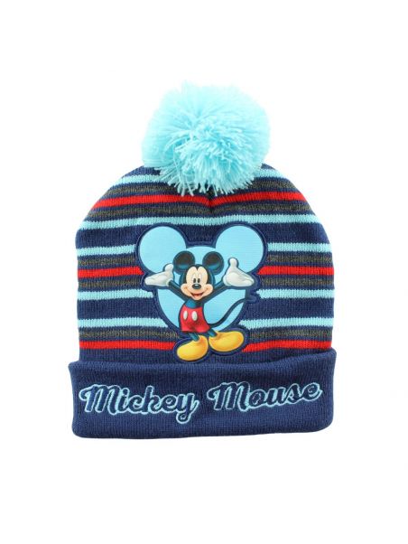 Bonnet avec pompon Mickey