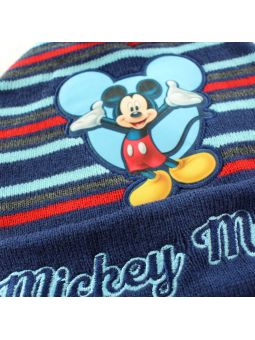 Bonnet avec pompon Mickey