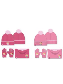 Bonnet gant snood Princesse