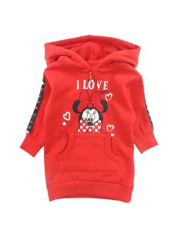 Minnie fleece babyjurkje