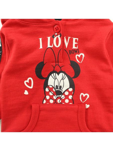 Minnie fleece babyjurkje