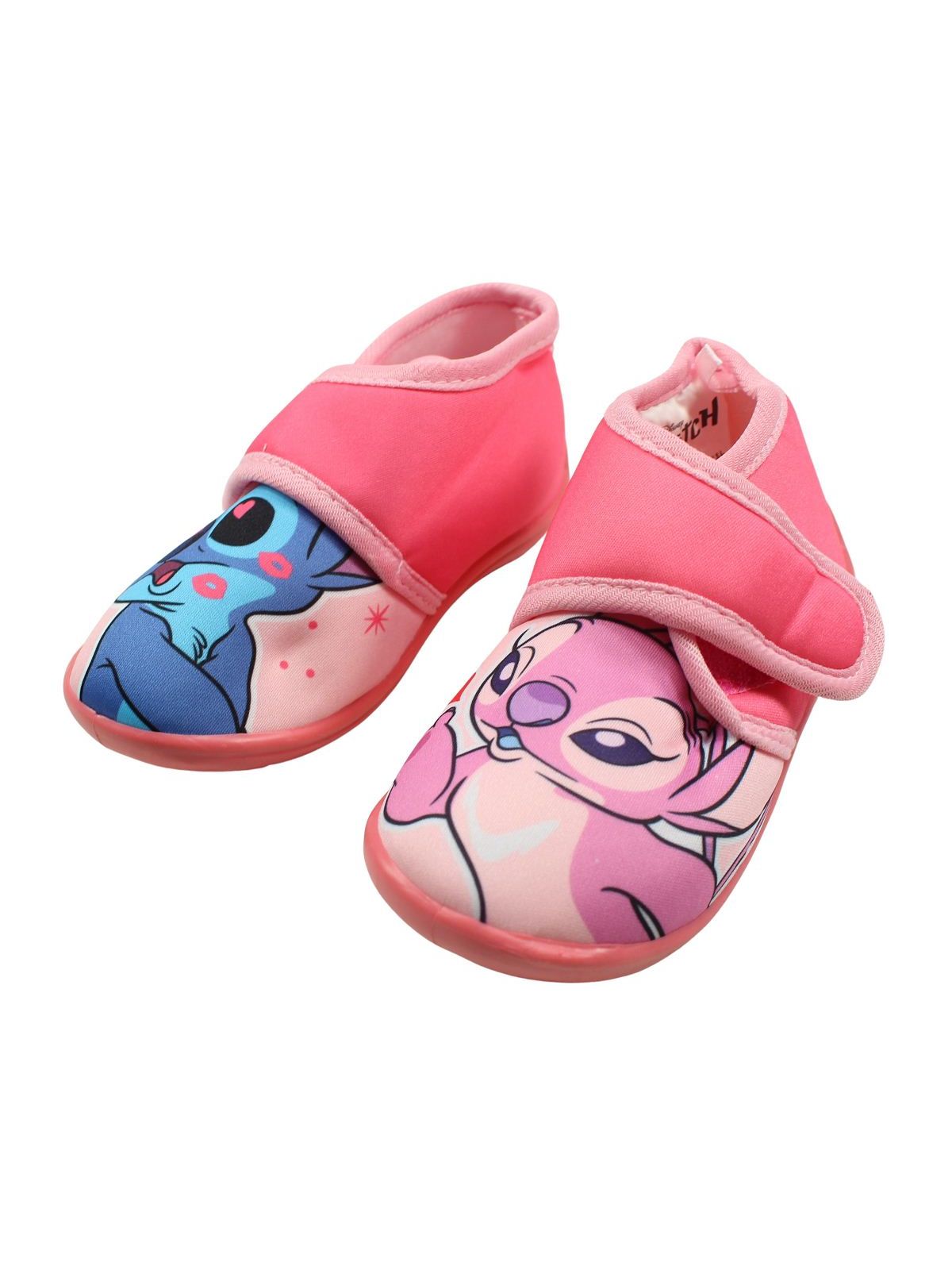 Chaussons Pantoufles Lilo & Stitch rose