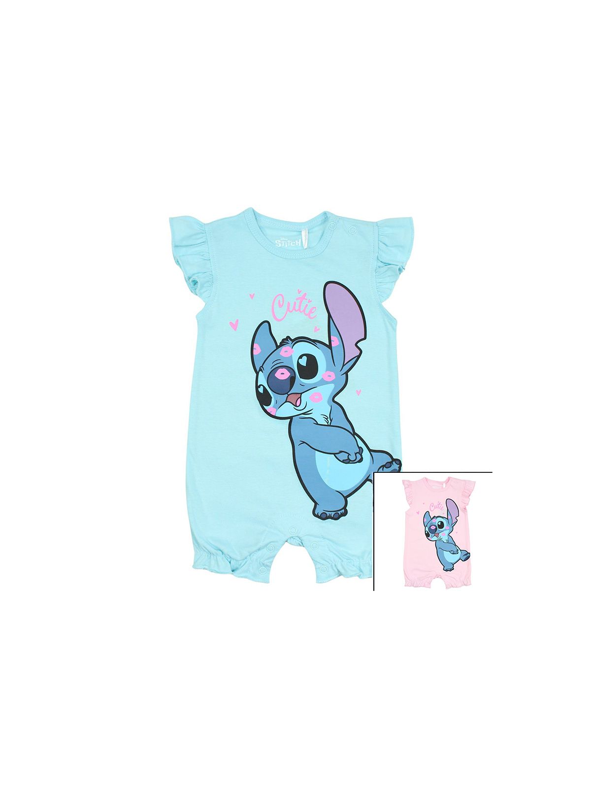 Babyspielanzug auf Kleiderbügel Lilo und Stitch