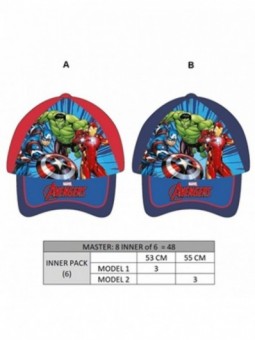 Casquette avengers