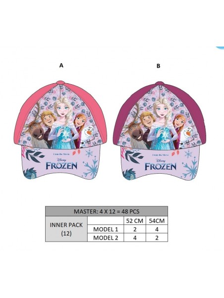 Casquette frozen