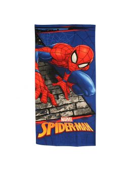 Serviette polyester spiderman.