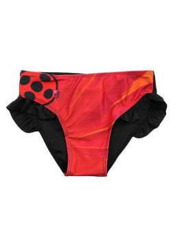 Ladybug swimsuit.