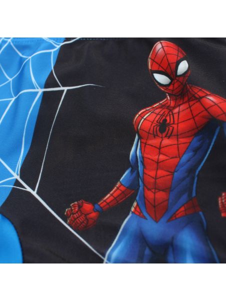 Spiderman swim trunks.