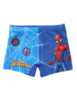 Spiderman swim trunks.