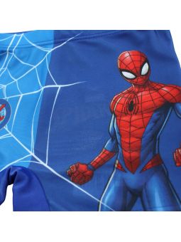 Spiderman swim trunks.