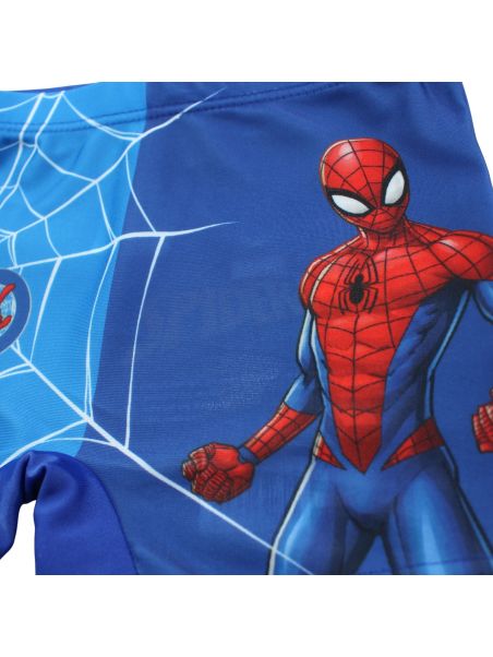 Spiderman swim trunks.