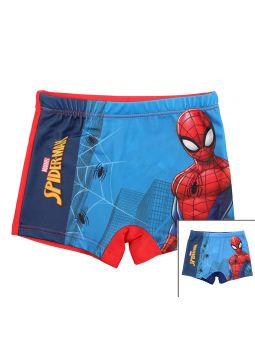 Spiderman swim trunks.