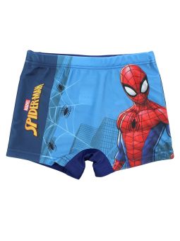 Spiderman swim trunks.