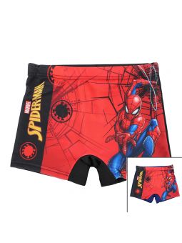 Spiderman swim trunks.