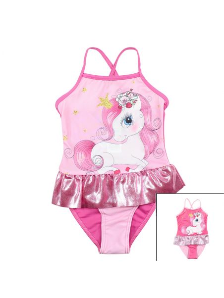 Unicorn swimsuit.