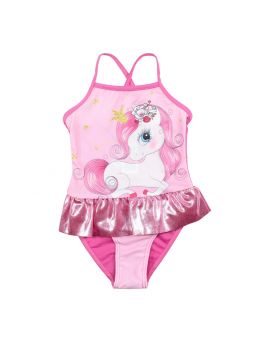 Unicorn swimsuit.