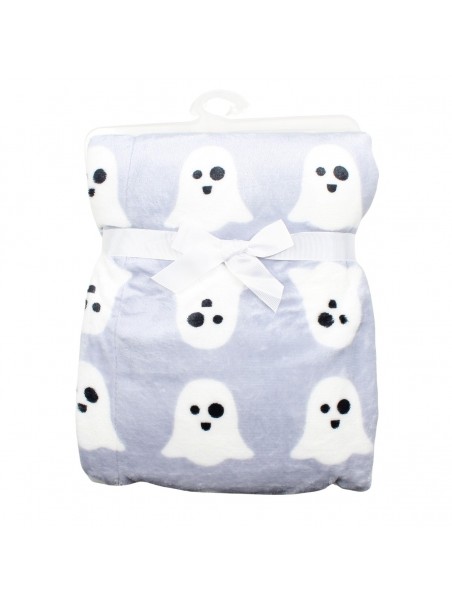 Plaid polaire petit fantome Tom Kids