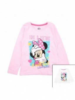 T-shirt manches longues fille Minnie