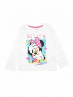 T-shirt manches longues fille Minnie