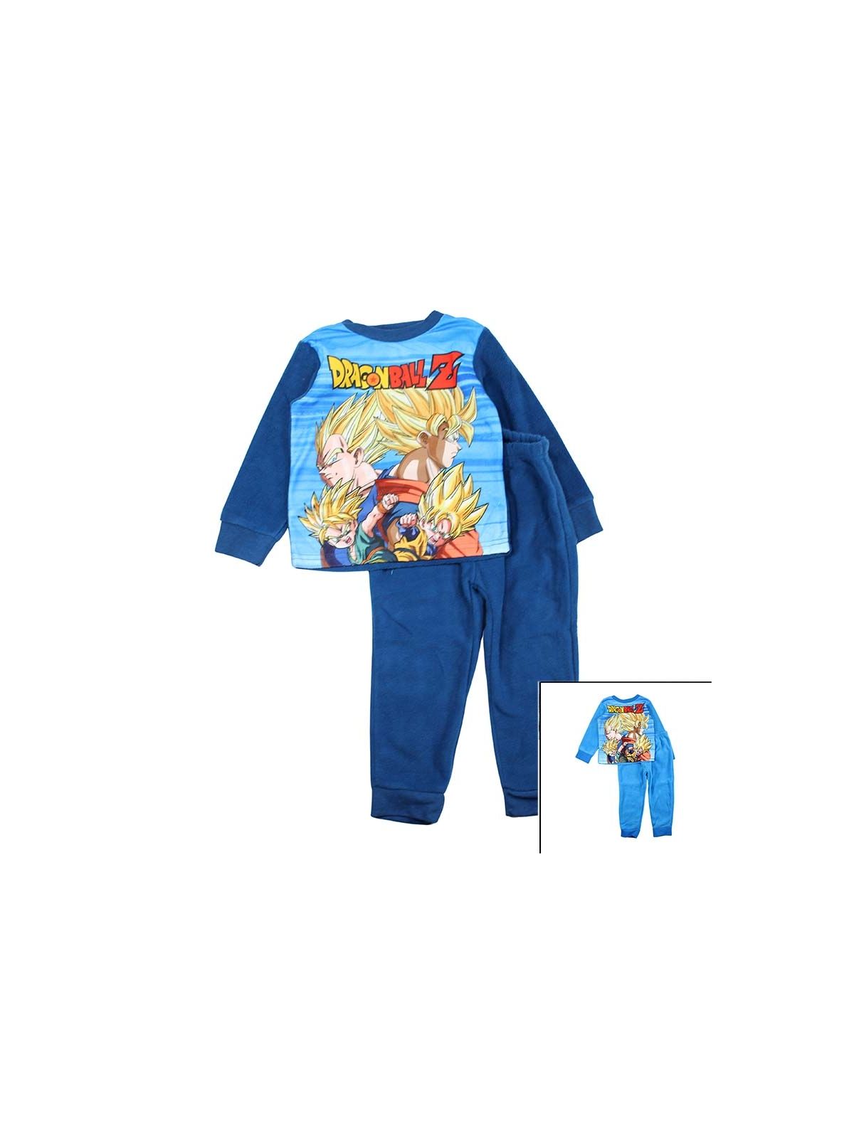 Dragon Ball Z fleece pajamas