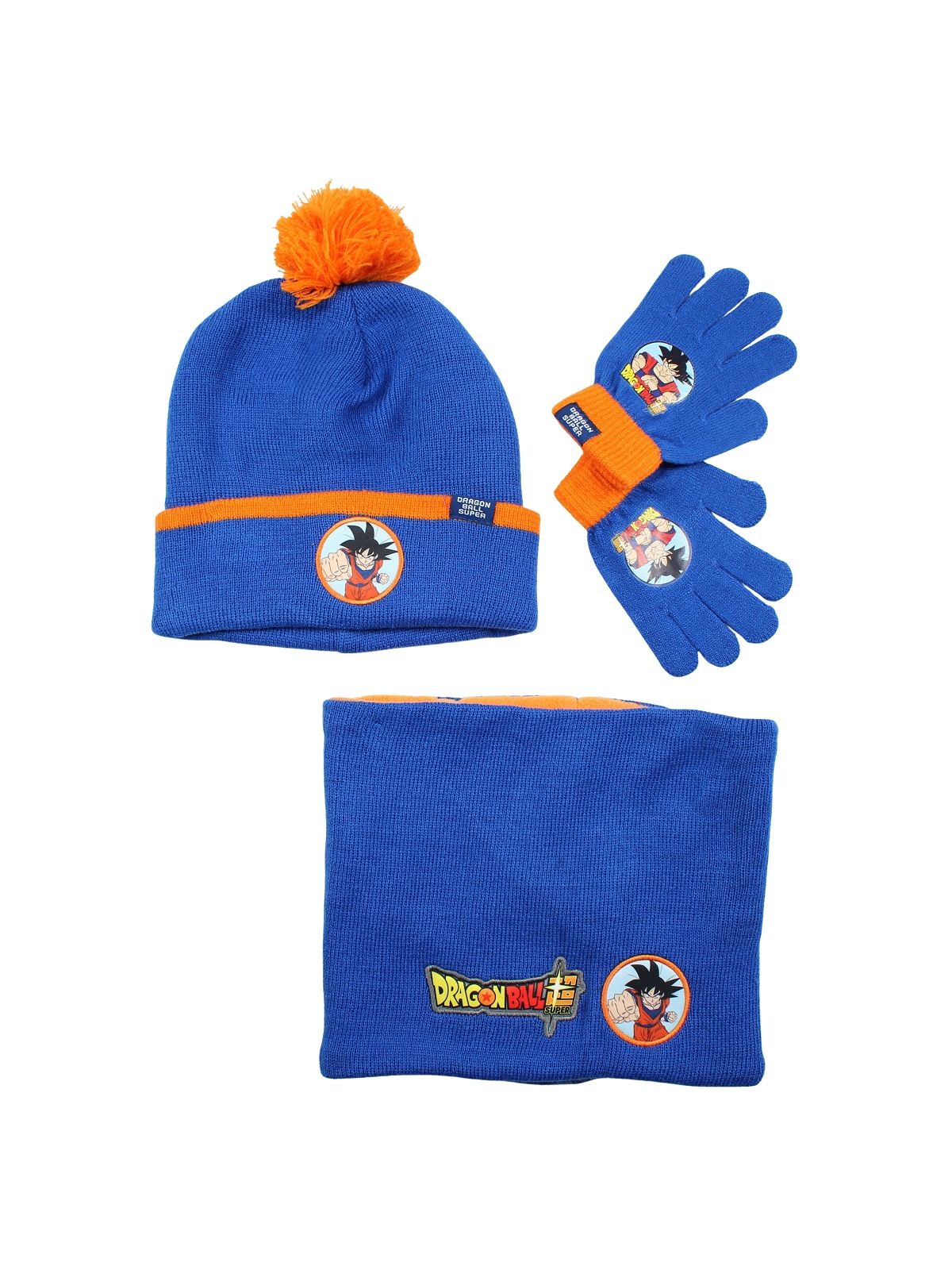 Bonnet gant snood Dragon Ball Z