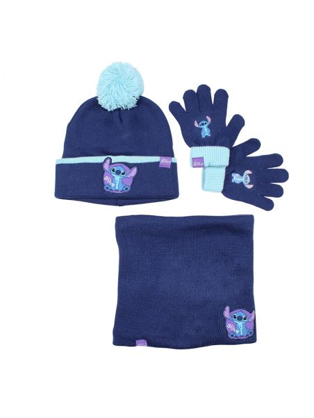 Cappello guanto snood Lilo & Stitch