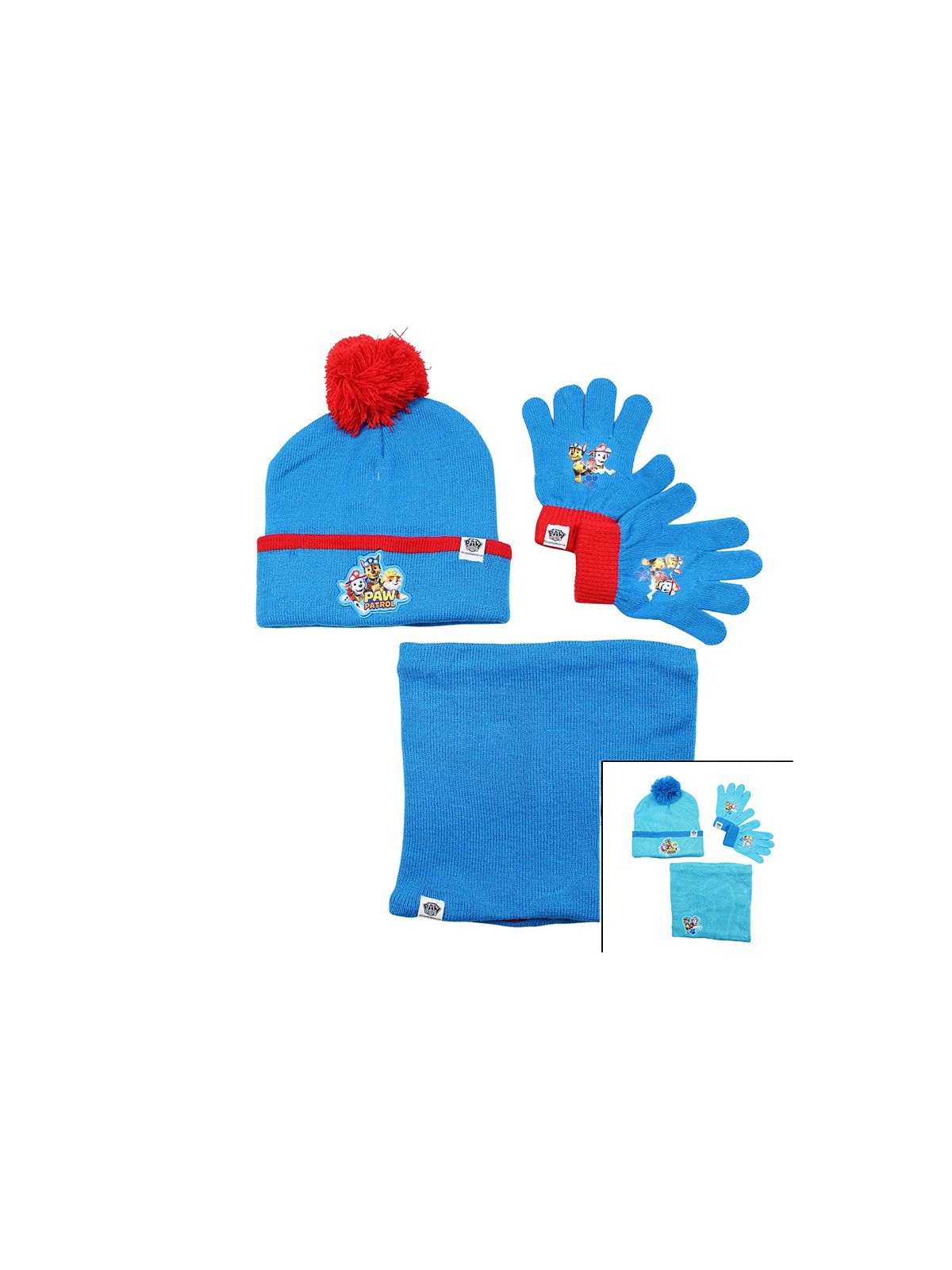 Bonnet gant snood Paw Patrol