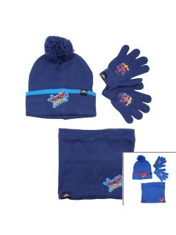 Bonnet gant snood Spiderman