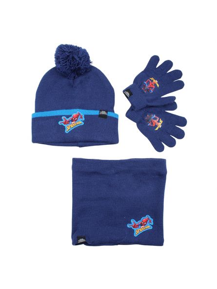 Spiderman Hat Gloves Snood