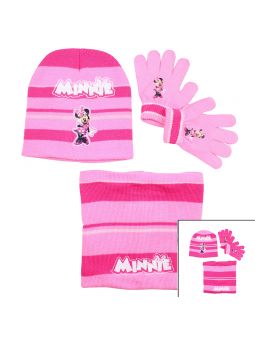 Bonnet Gants Snood Fille Minnie