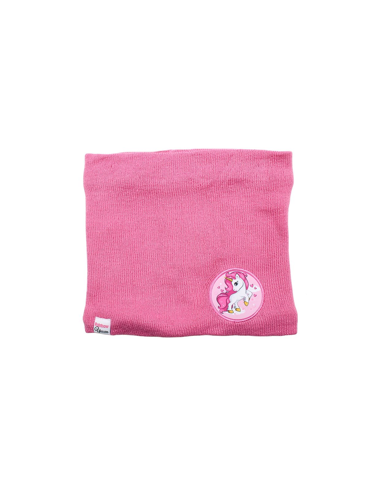 Cappello con guanti Snood per ragazza unicorno