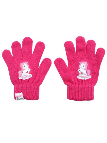 Bonnet Gants Snood Fille Unicorn