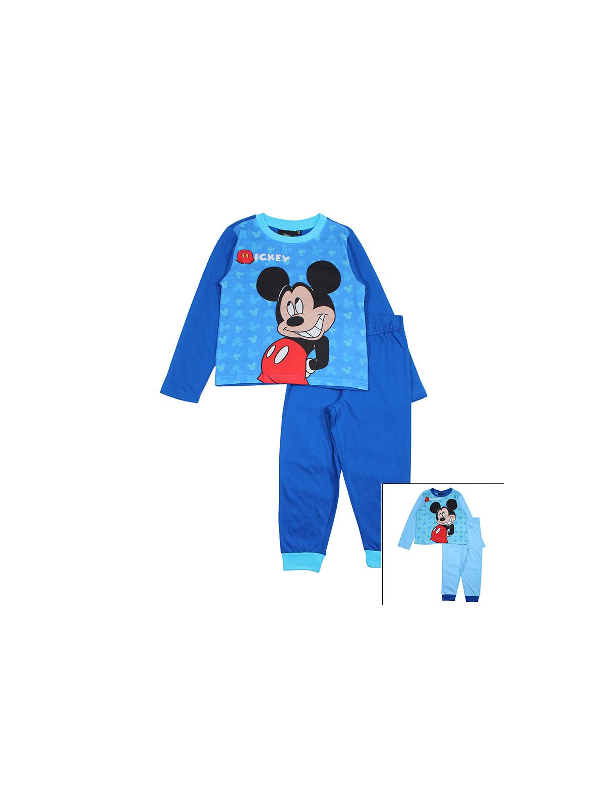 Katoenen pyjama voor jongens van Mickey