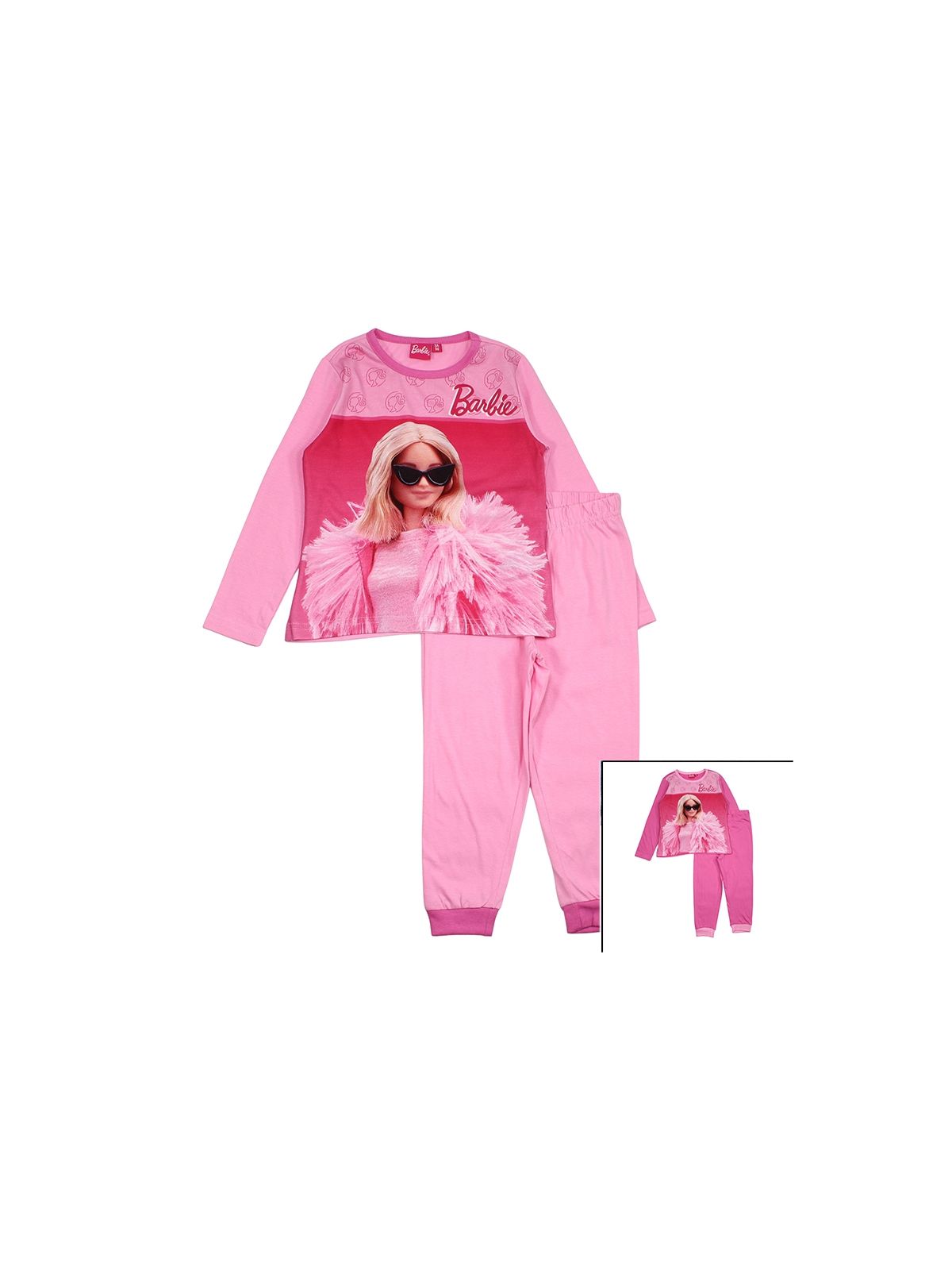 Katoenen pyjama voor Barbie-meisjes