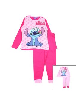 Katoenen pyjama voor meisjes Lilo & Stitch